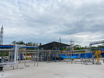 1000kg/h気化能力を有する大型蒸気気化器にて、生産ニーズに満たし、安全生産を維持する